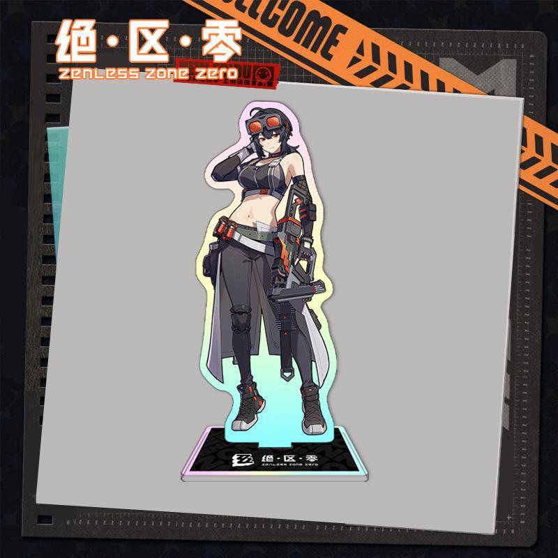 Zenless Zone Zero Nicole Demara Lighter Acrylic Stand Model Tsukishiro Yanagi Asaba Harumasa Collect Desktop Decoration Gifts