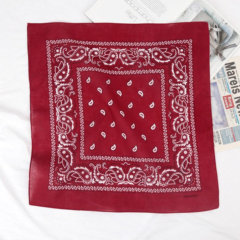 Headbands Fashion Bohemian Cotton Print Bandana Hair Bands Hip Hop Man Women Outdoor Unisex Wrist Wraps Face Mask Handkerchief