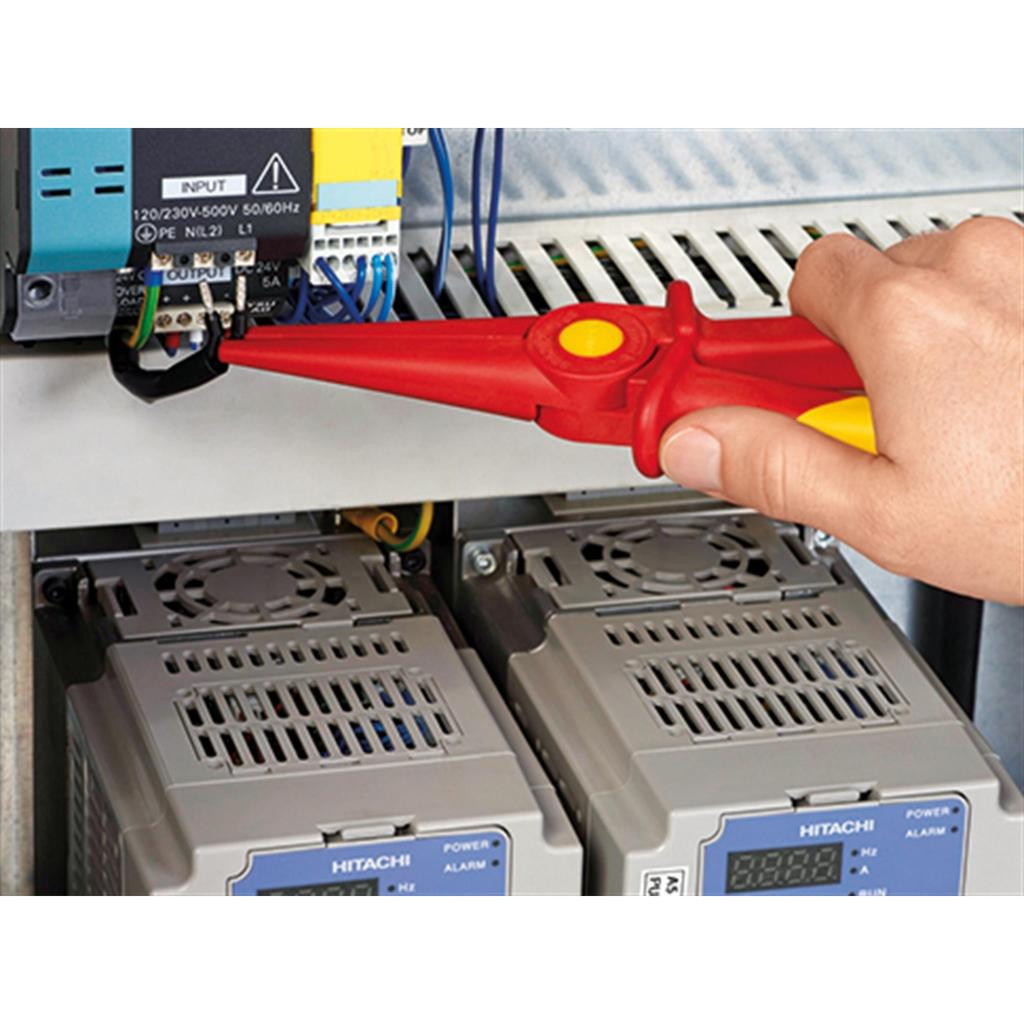 Knipex Long Nose Plastic Insulated Pliers 220mm