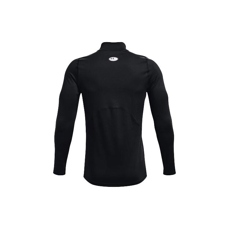 Under Armour ColdGear Fitted Mock Long Sleeve T-shirt 'Black' Men's 1366066-001