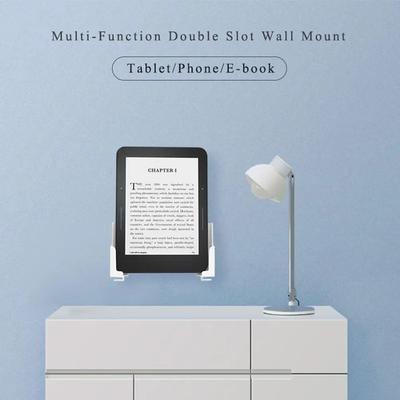2 Stück Wandhalterung Verstellbarer Tablet-Telefonhalter für Kindle/iPad Stützzubehör