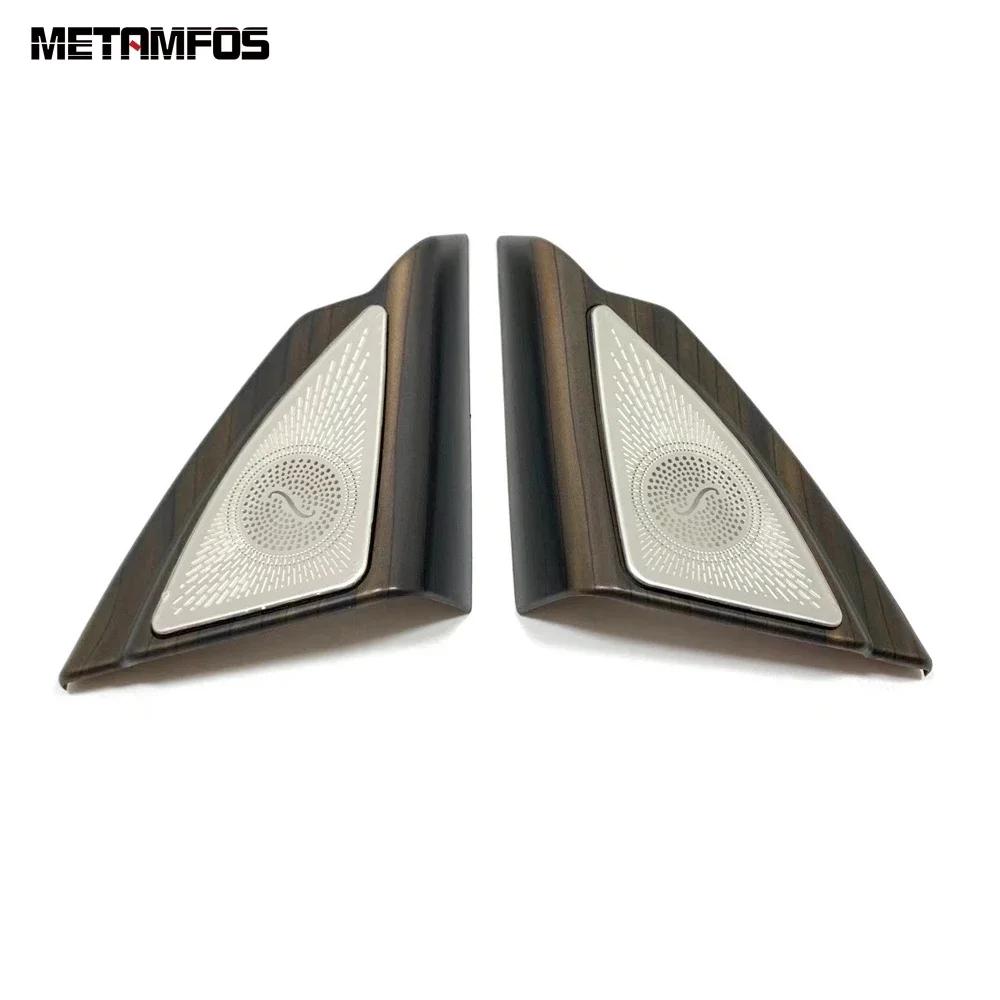 Accessories For Toyota Highlander Kluger XU70     2024 Matte Front Window Interior A Pillar Triangle Cover Trim