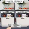 Acrylic Dishwasher Magnet - Easy Slide Clean/Dirty Indicator, Strong & Stylish Kitchen Accessory