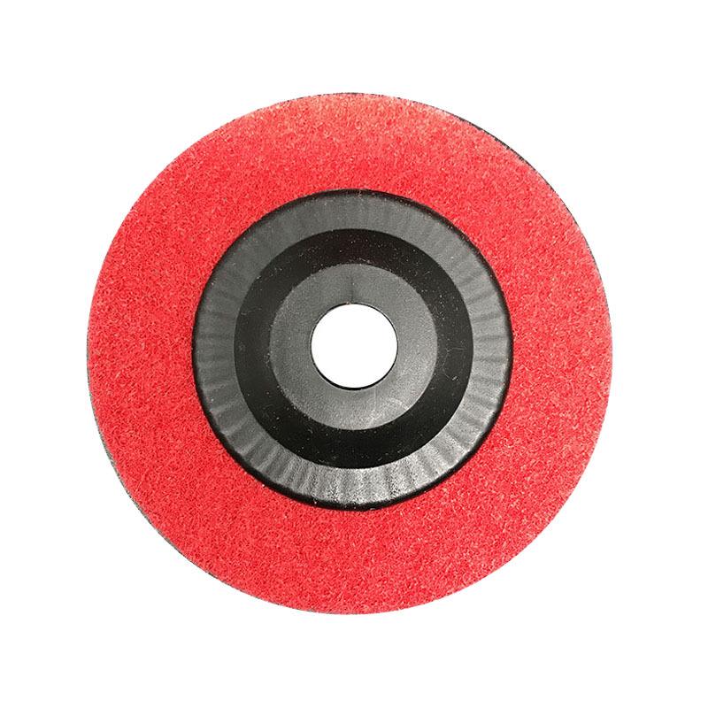 Thickened Non-Woven Nylon Polishing Wheel 100*12*16 for Angle and Hand Grinders