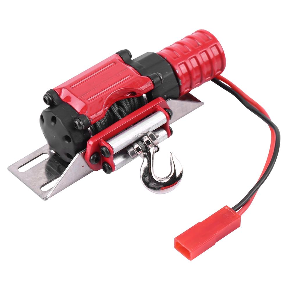 Model Vehicle Accessory Simulation Motor Winch for  -4 SCX10 1/10 Scale RC Crawler Car (#1)