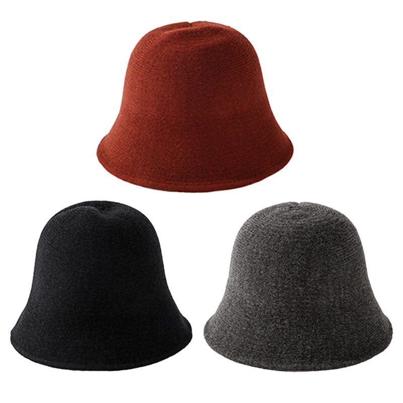 Women's Wool Bucket Hat Winter Casual Daily Bucket Hat