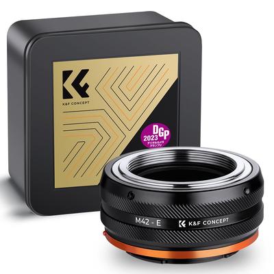 Προσαρμογέας βάσης Concept IV M42 συμβατός με Sony E mount NEX κάμερα αντάπτορας μετατροπής φακού Alpha a9 Ματ φινίρισμα Υψηλής