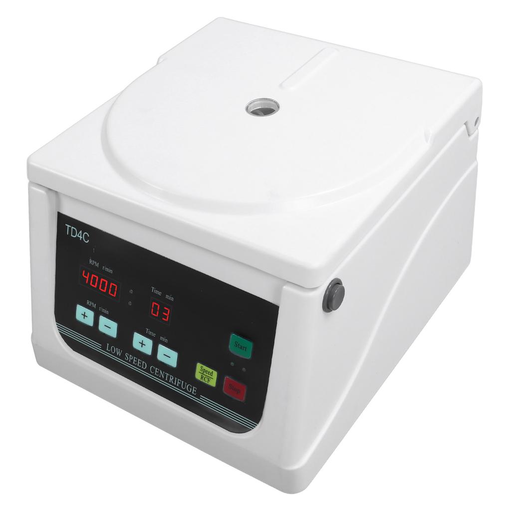 Stolní centrifuga 2200xg 4000rmin LCD displej Laboratorní stolní centrifuga s časovačem