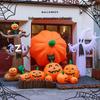 Large Inflatable Pumpkin Balloon Halloween Decoration for Kindergartens and Malls