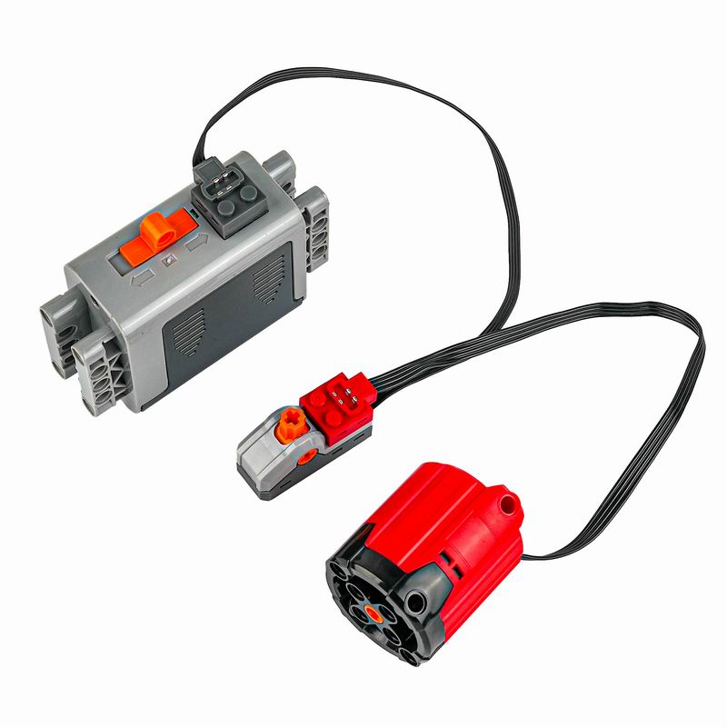 8882 XL Motor Rot PLus Bausteine MOC Technik Teile Power Functions Power Motor für logoeds DIY Auto LKW Power Up