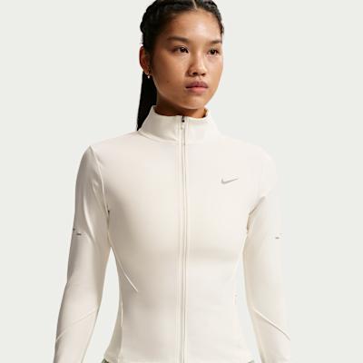 Nike Jackets Women s Ecru Stand Collar Moderate Other XL