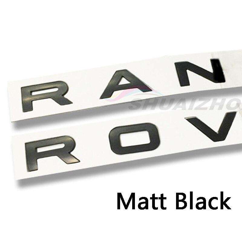 1 Stück 3D-Autoaufkleber vorne Kopfhaube hinten Kofferraum Stoßstange für Buchstabenbeschriftung Abzeichen Emblem Logo Außenzubehör