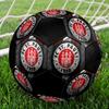 St. Pallone da Calcio a 5 Pauli FC Colorato Cucito a Macchina PVC Misura 5 Pronto per Allenamento di Squadra e Competizione Durevole Rimbalzo Elevato Fantastico Regalo Sportivo