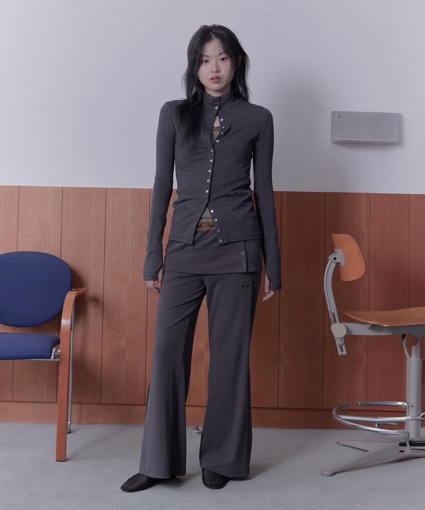 Haebeueoweil Layered Skirt Pants (Dg)