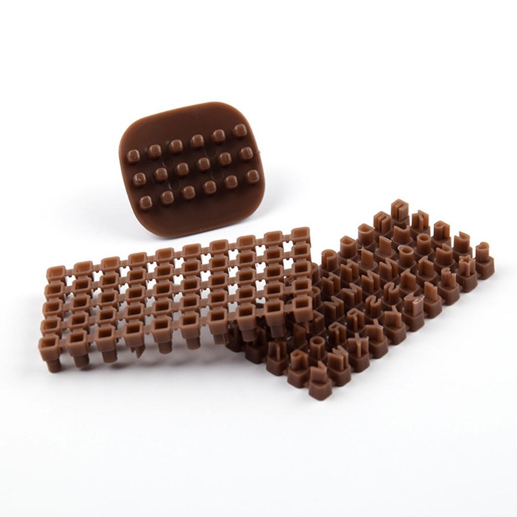 Plastic DIY Cookie Stamps Letter Number Shaped Biscuit Moulds Cookie Moulds DIY Biscuit Stamps Baking Tools for Biscuit