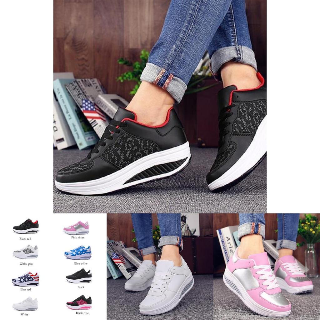 Elegant Casual Fashion Womens Running Sneakers With Premium Leather And Timeless Design