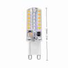 2PCS 110V G9 LED Bulb 5W Corn Lamp Light Bulb Easy Dimmable LED Bulb  Ceiling Lamp