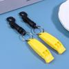 2Pcs Emergency Whistle Safety Survival Whistle Signaling Whistle With Hook For Outdoor Camping Hiking