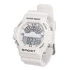 Sport Mens Digital Chronograph Strap Watch Classic Vintage Square Mens Digital Watch WR50M
