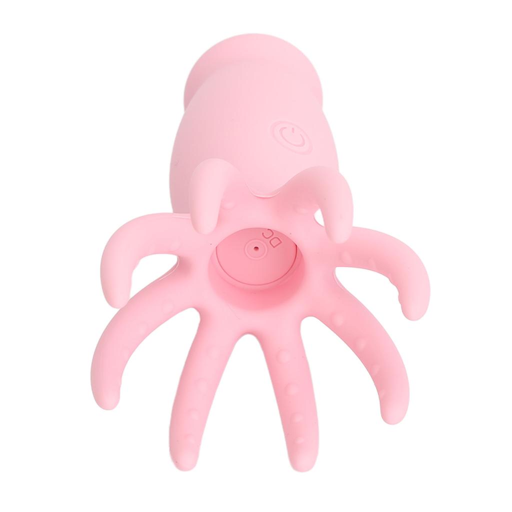 Electric Scalp Massager Reduce Stress Promote Circulation Rechargeable Head Massage Machine Pink