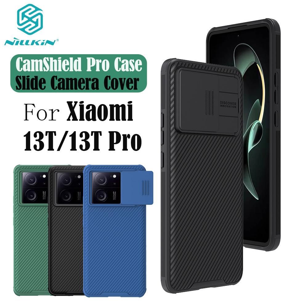 

Чехол Nillkin для Xiaomi 13T Pro CamShield Pro, противоударный выдвижной объектив камеры, защита конфиденциальности, задняя крышка для Xiaomi Mi 13T, чехол