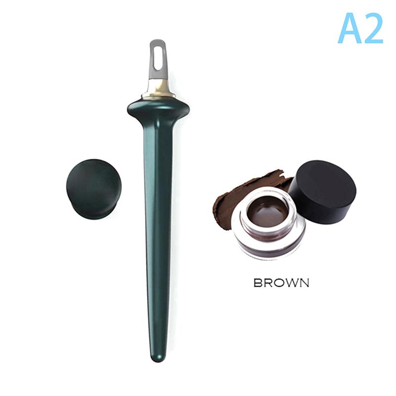 Guide d'eye-liner, gel eye-liner facile et sans glissement, pinceau eye-liner en silicone réutilisable, eye-liner pour les mains tremblantes, eye-liner 2024