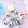 Birthday 4pcs Mini Retro Disco Balls Disco Ball Cake Decoration Party Supplies Cake Topper