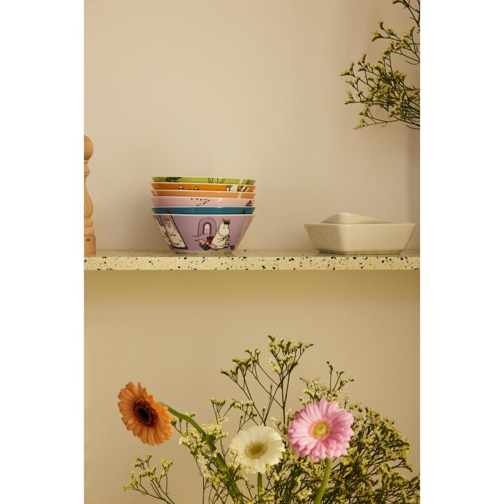 Moomin by ARABIA Classic Moominmamma 1057214 [Officially Imported] Bowl/Plate, 15cm, Marmalade,