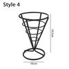 1Pcs with Handle Fryers Basket Food Storage Container Mesh Net Frying Tray Home BBQ Kitchen Tool French Deep French Fries Holder