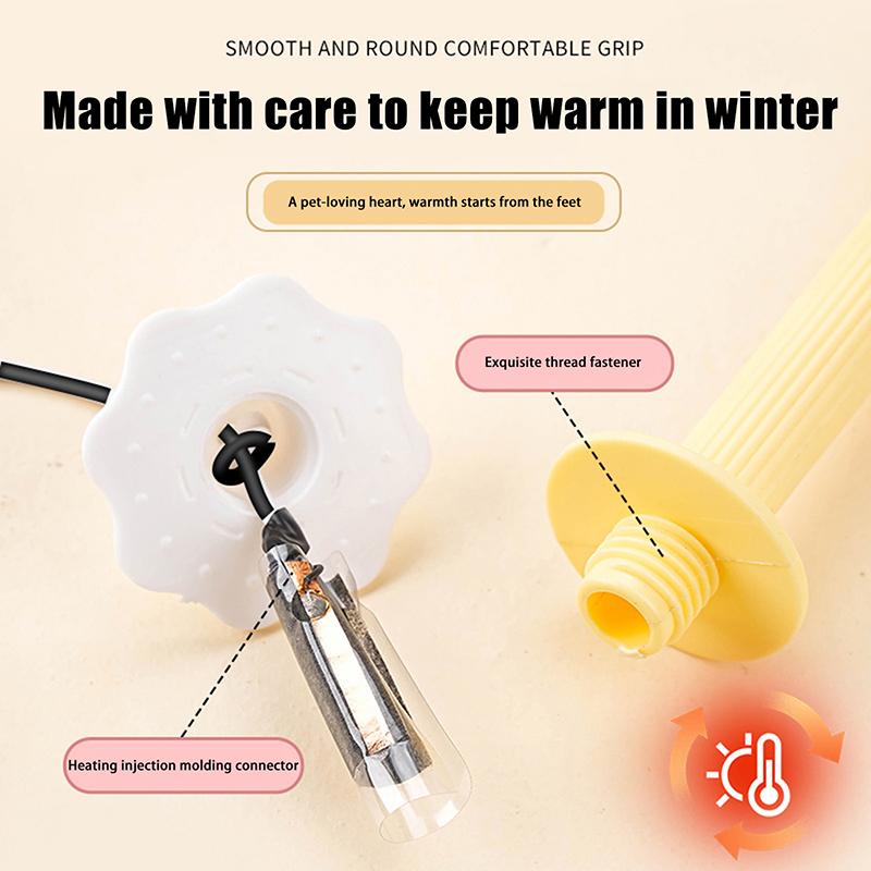 Parrot Station Pole Toys Grinding Stand Claws Winter Warm Birds Standing Stick Pet Birds Supplies Birds Cage Accessories