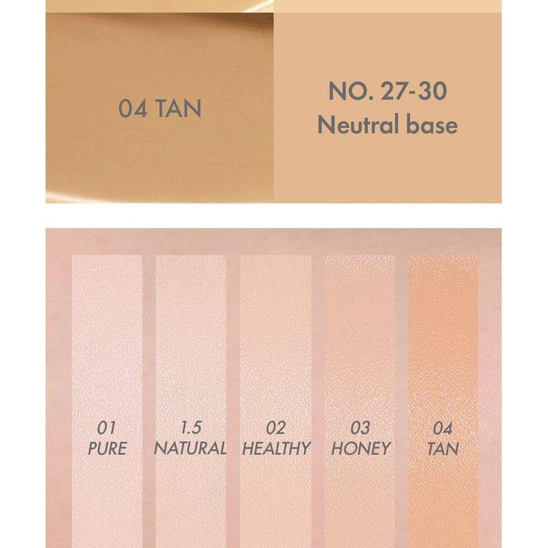 AMUSE Dew Power Vegan Cushion Refill Only - 4 Colors