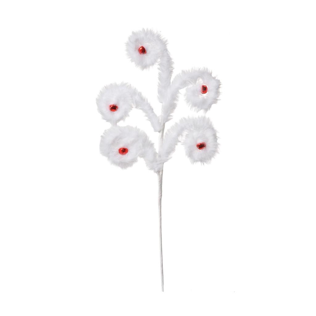 Christmas Decoration Simulation Artificial Plush Candy Bell