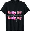T-shirt Kats Ispirata al Pop “Pinky Up” Stelle Occhi Carini Ventaglio