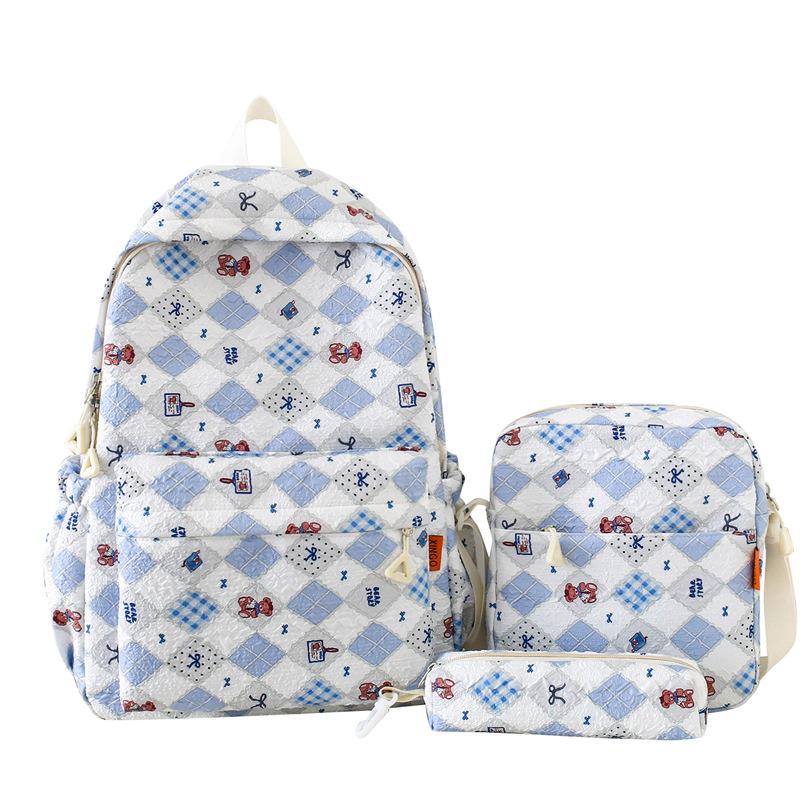 Backpack In Summer Fresh and Large Capacity Backpack Lightweight Forest Versatile Commuting School Bag