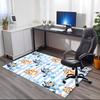 Bluey Printed Carpetrugfor Office Chair Living Room Bedroom Kitchen Room Decor Gifts