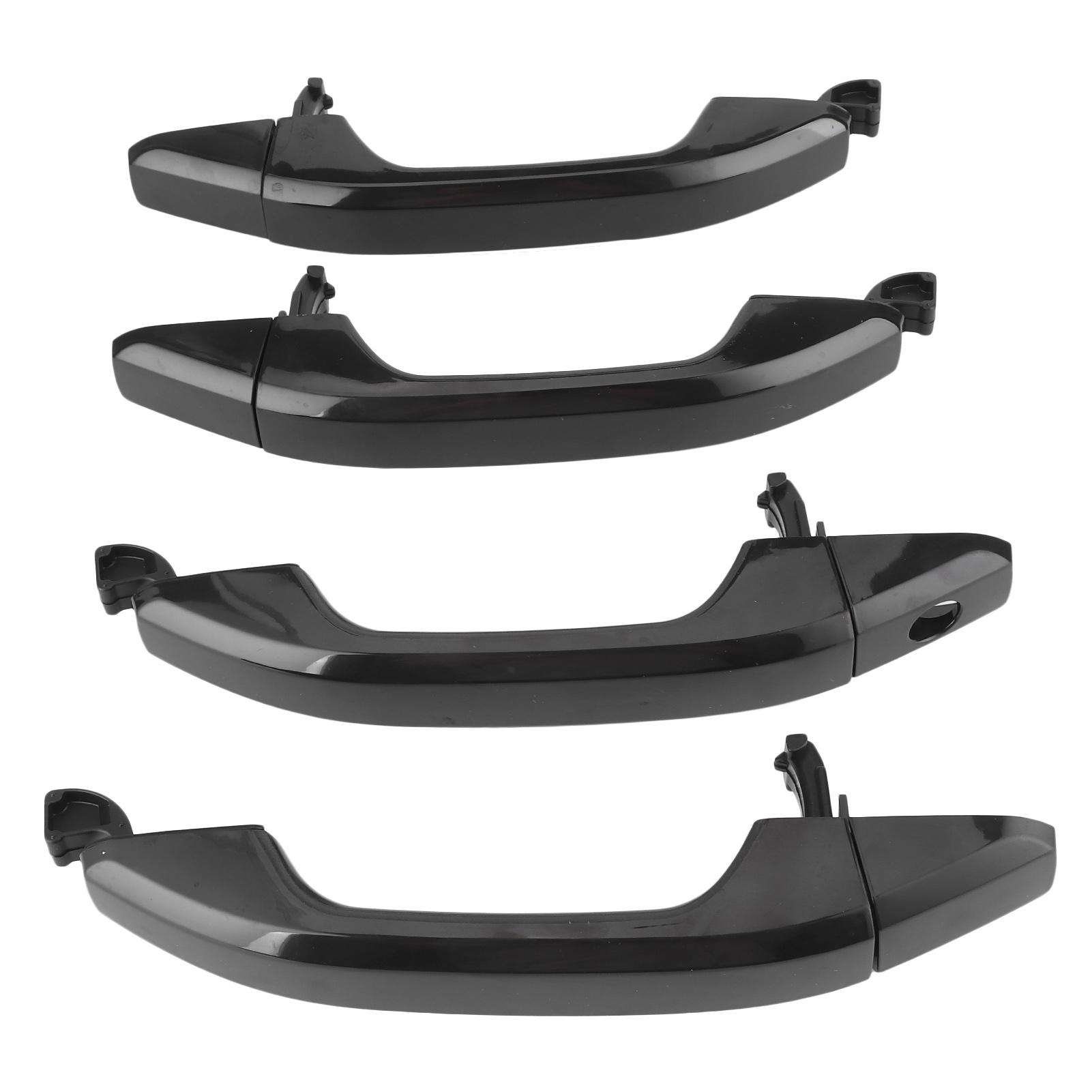 

4 шт. Дверные ручки Глянцевый черный 22923605 23236150 22929464 22923599 Подходят для Chevy Silverado