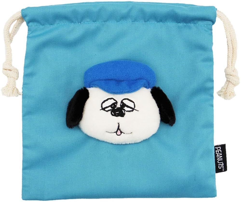 Nakajima Corporation Peanuts Boa Face Drawstring Bag Olaf 178046-22