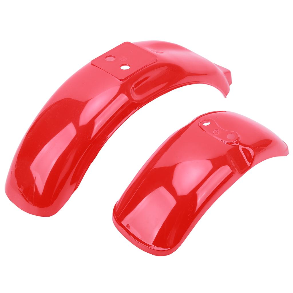 Motorcycle Fender High Gloss Red Front Rear Mud Guard Protector Fit For Z50 Z50A Z50J Z110 Z125 Bikes 8in Or 10in Wheels