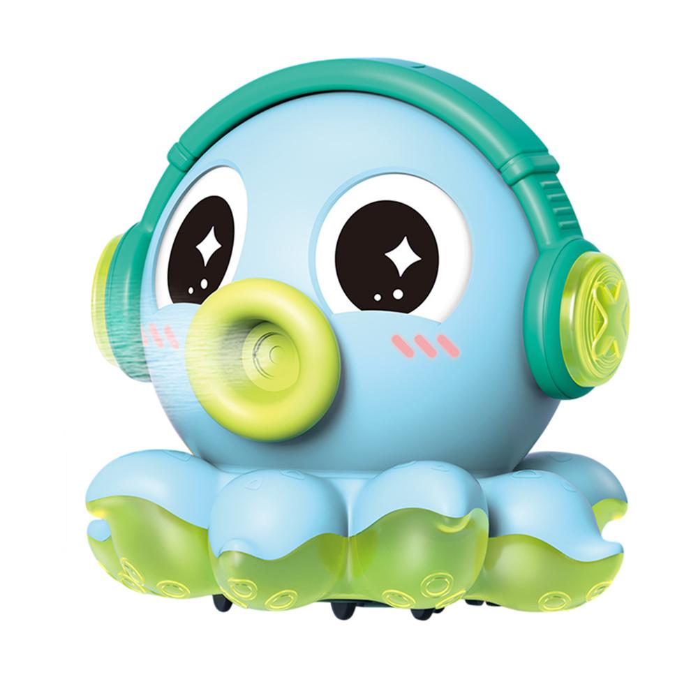 S-006A Electric Octopus Toy with Music/Light/Spray Function Multidirectional Octopus Toy