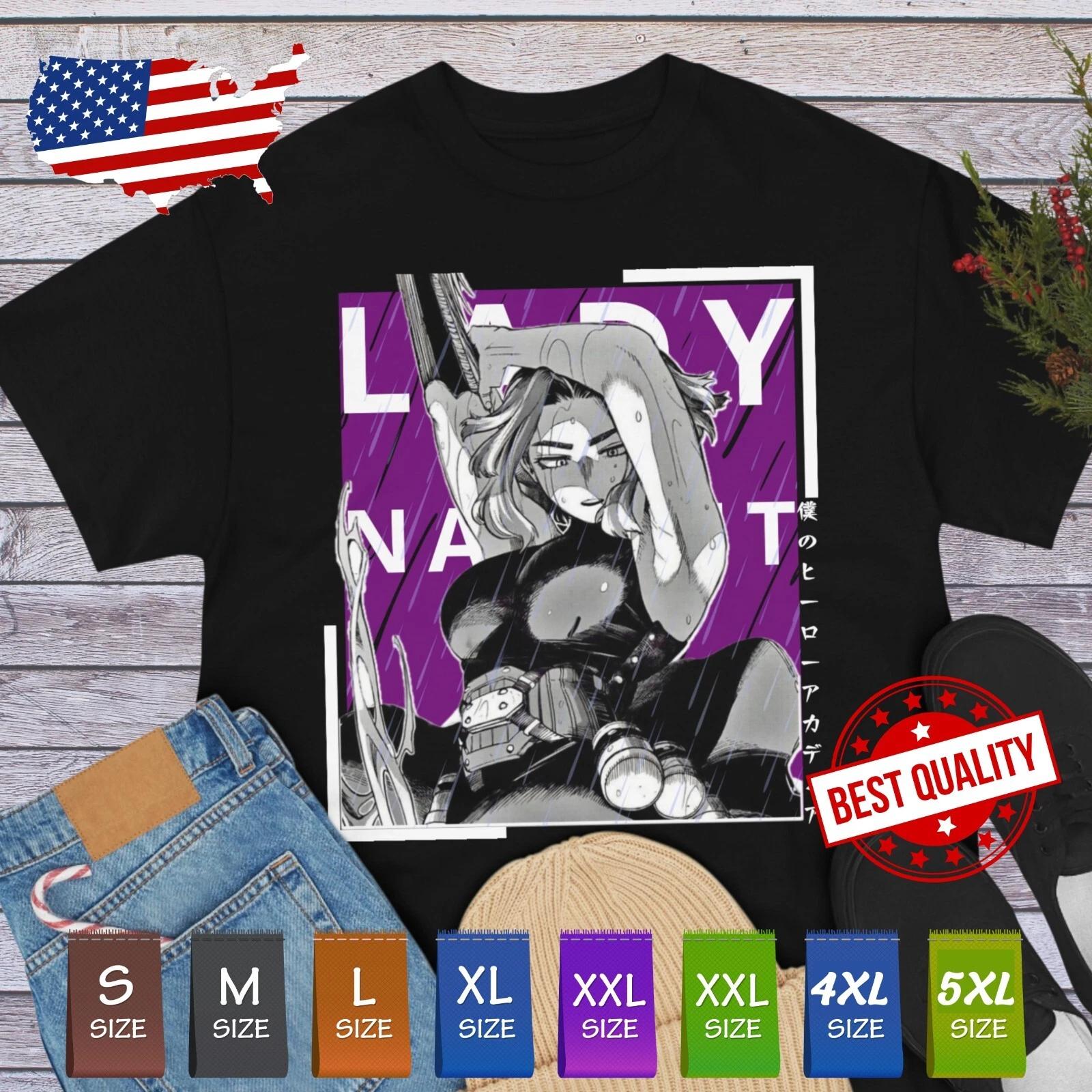 

My Hero Academia Waifu Lady Nagant Shirt/ Japan Manga Ecchi Tee, For Anime Lover XL