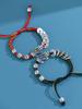 New Five Emperors Money Pixiu Bracelet Men's and Women's Fashion Versatile Handwoven Bracelet Bracelet Gift