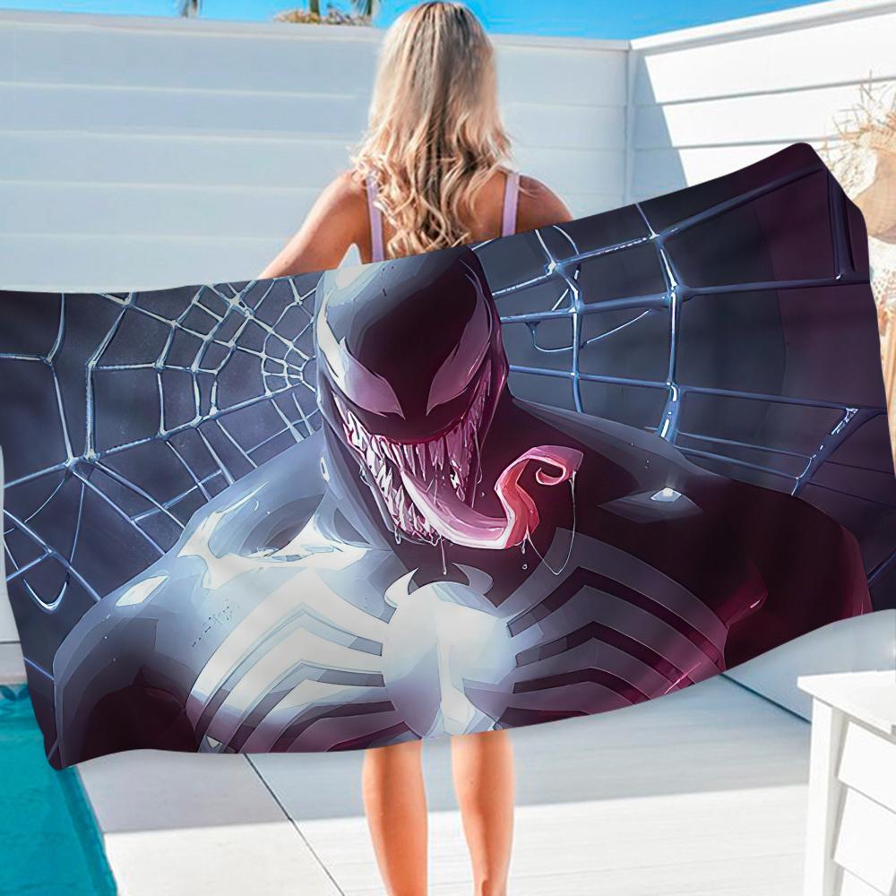 Venom Microfiber Beach Towel Absorbent Quick dry Soft Yoga Swimming Resort Mountain Climbing Towel