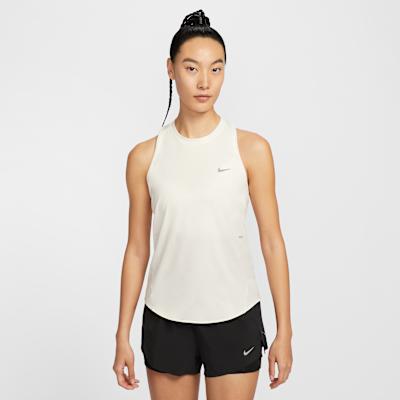 Nike Dri FitSwoosh Tank Top Women s Ecru S