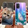 For Oppo A74 5G Case CPH2197 CPH2263 New Luxury Painted Cover Soft Silicone Phone Case For Oppo A74 A 74 OppoA74 5G Fundas Coque