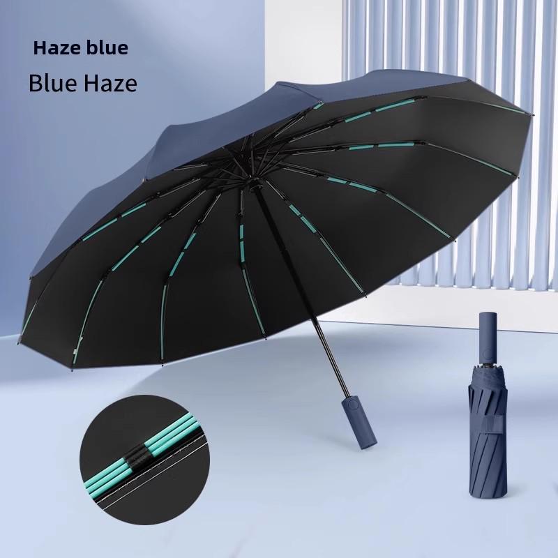 

Большой ветрозащитный мужской зонт с 24 костями, усиленный для сильного дождя, с настраиваемым логотипом