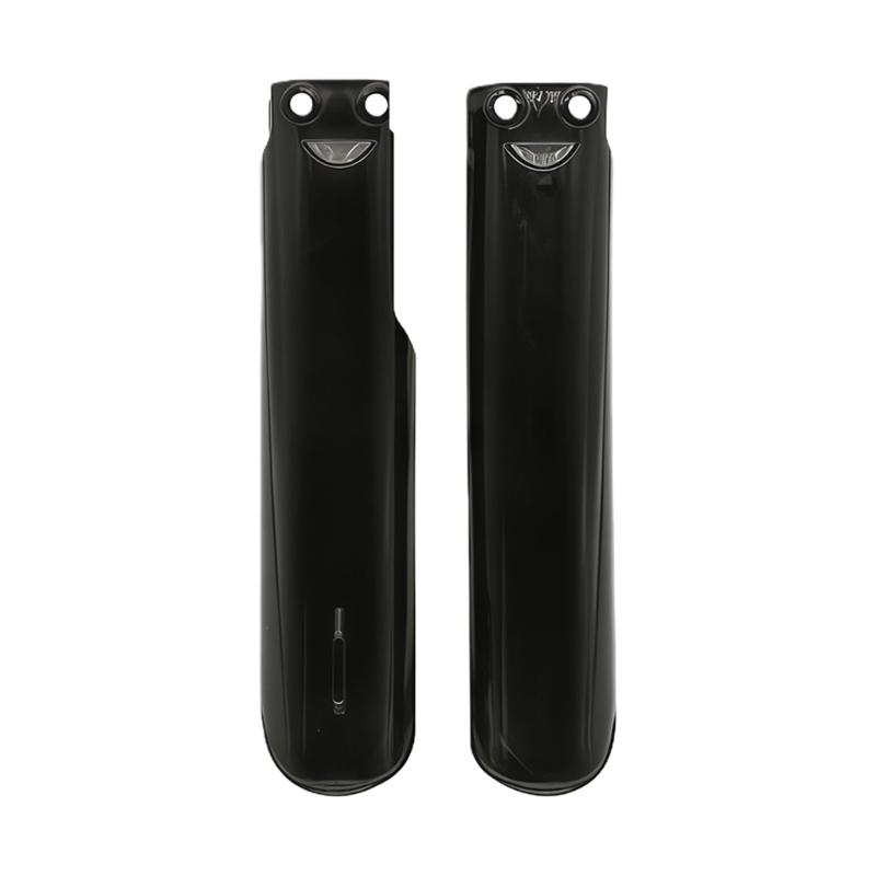 Motorcycle Front Fork Protectors Guards Covers Set Black White Choice Ensures Maximumly Protection On Dirt Bikes 1 Pair