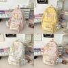 Girl Backpack School Bag With Nylon Material For Middle School Students