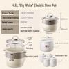 BEAR DDZ-B45B2 Electric Double Boiler Stew Pot CN Plug (adapter Included)
