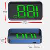 Plug And Play HUD Digital Speedometer KMH HUD Speed Display Windshield Projector  Car Accessories