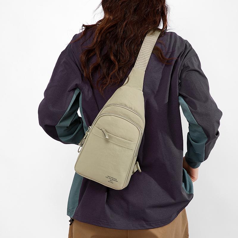 Men Women Chest Bag Sports Riding Lightweight Shoulder Bag